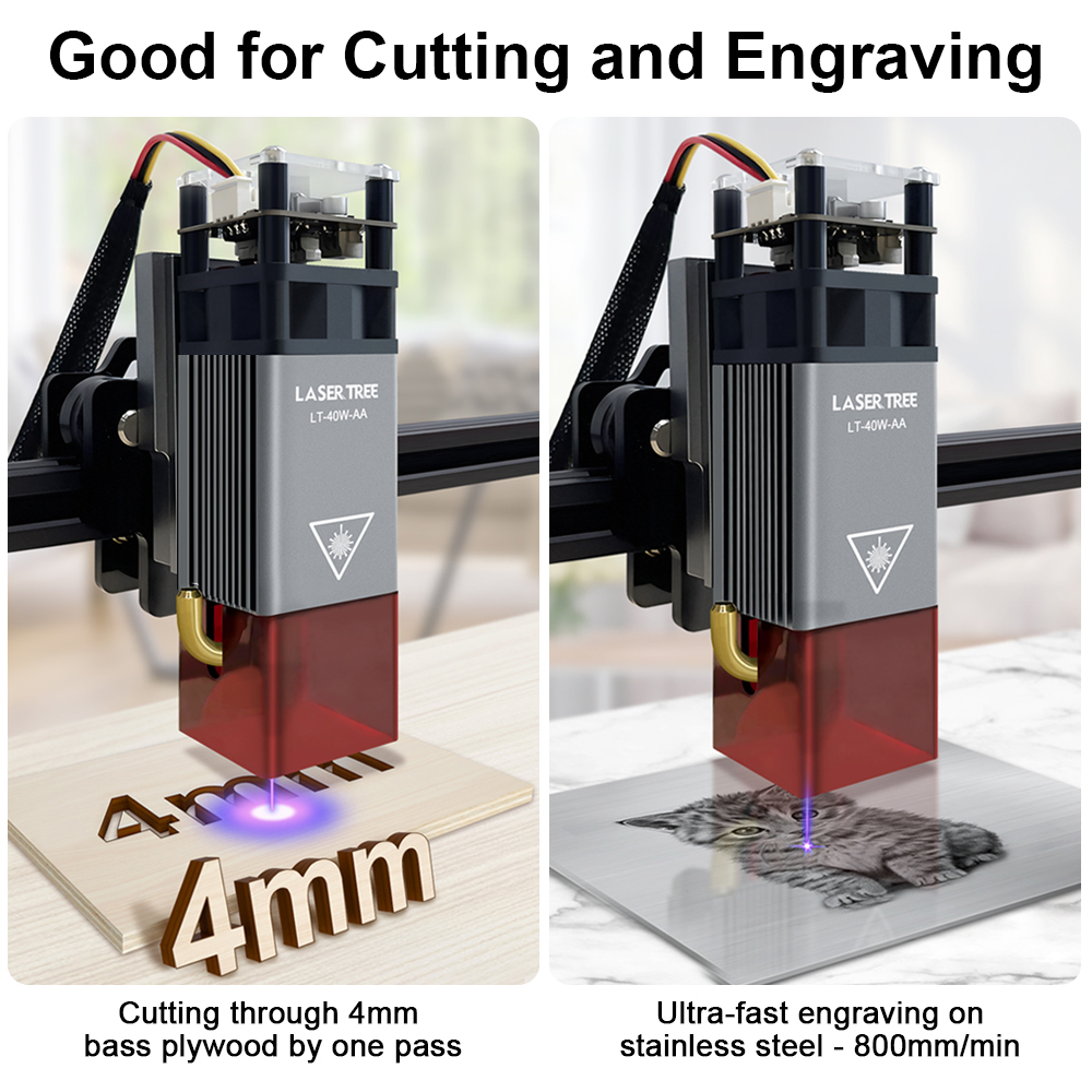 LASER TREE 4w 5W Laser Module  – Industrial Laser Engraver recenzja i cena