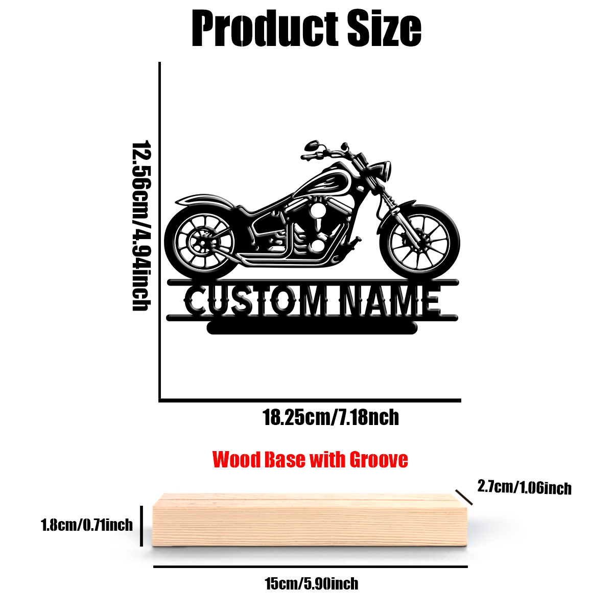 1Pc Csutom Name Road Motorbike – Industrial Laser Marker recenzja i cena
