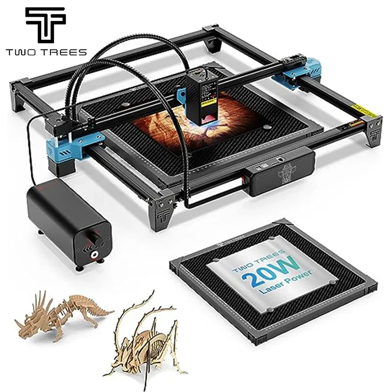TWOTREES TTS-20 Pro 20W Metal  – Industrial Laser Engraver For Metal recenzja i cena
