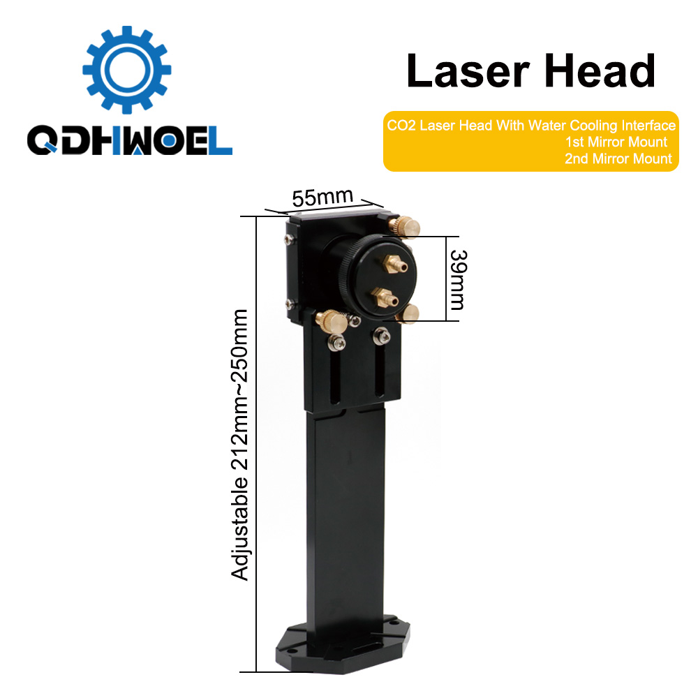 QDHWOEL Water Cooling CO2 Lase – Co2 Laser Mirror recenzja i cena