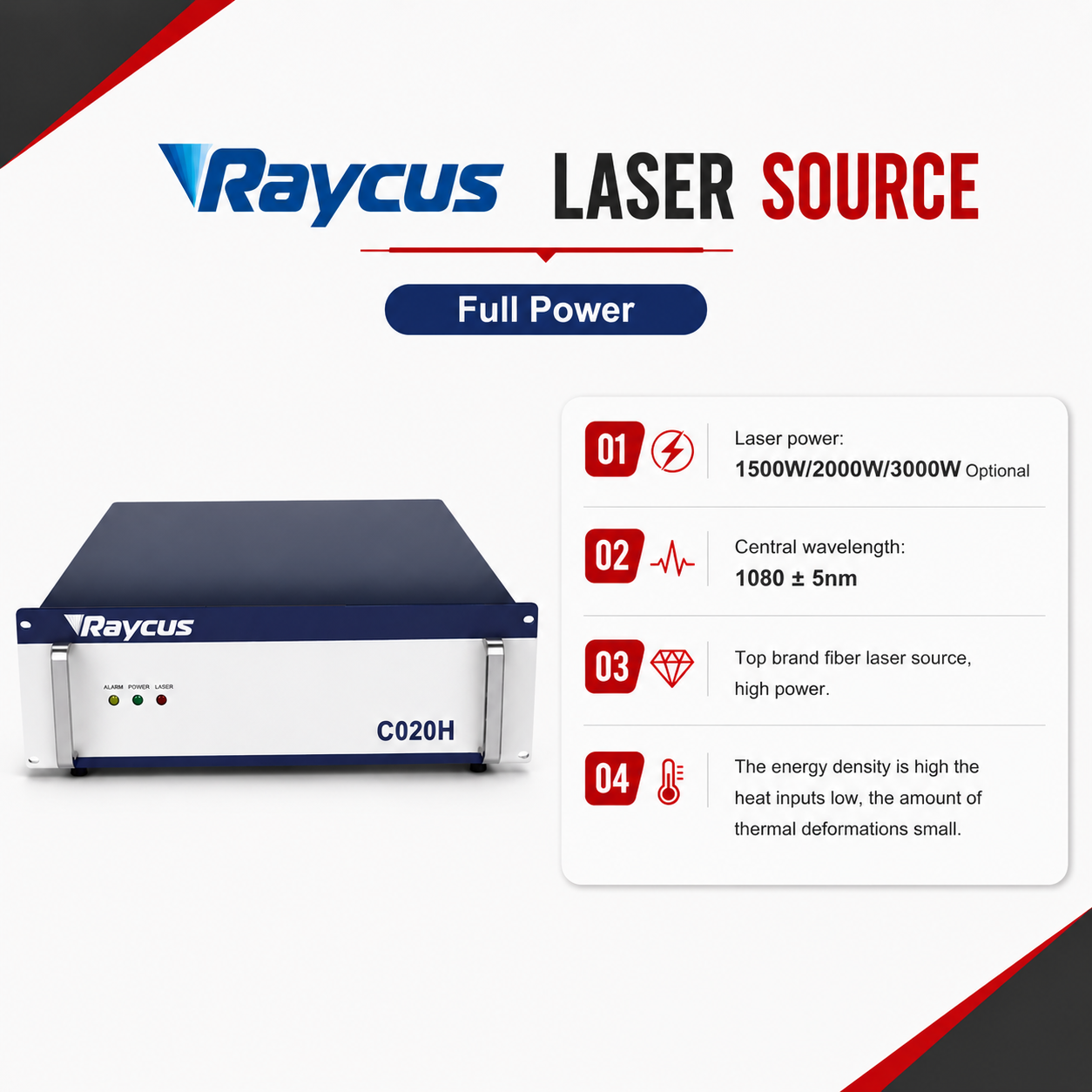 Raycus 3000W 4 IN 1 Fiber Lase – Industrial Handheld Laser Welding Machine recenzja i cena